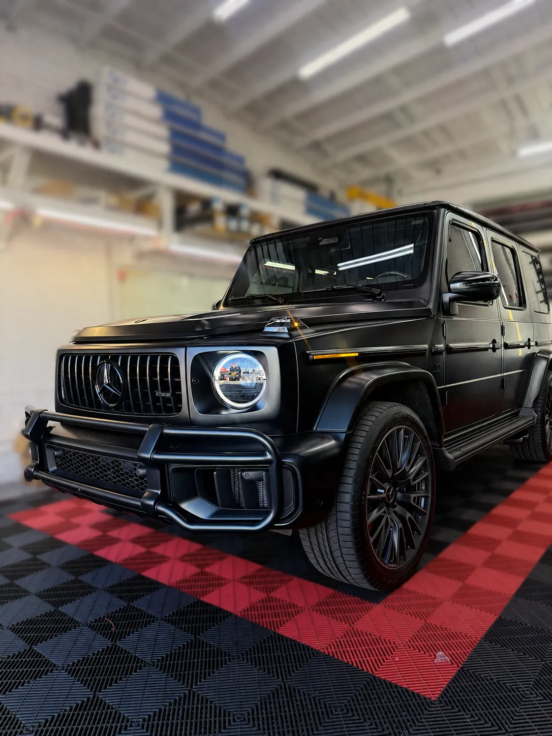 Luxury vehicle wrapped at ADG Custom & Wrap in Los Angeles
