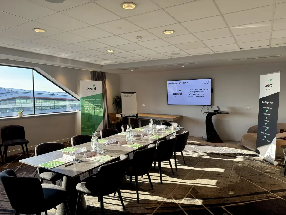 peer2peer Silverstone Board Meeting Room