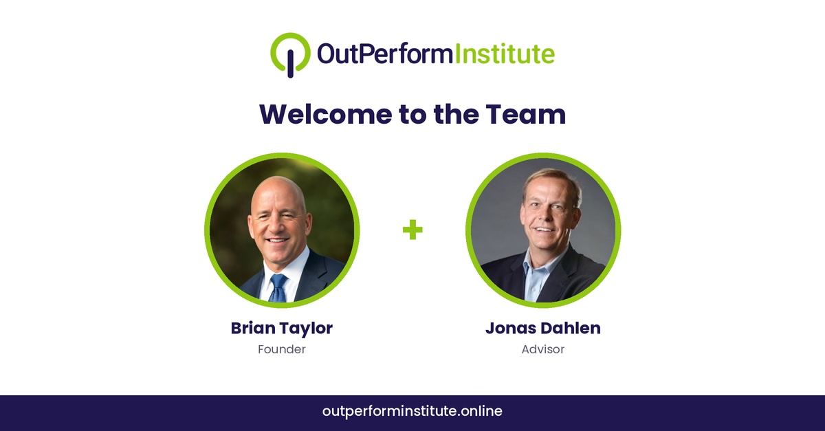 Jonas Dahlen Joins Outperform Institute