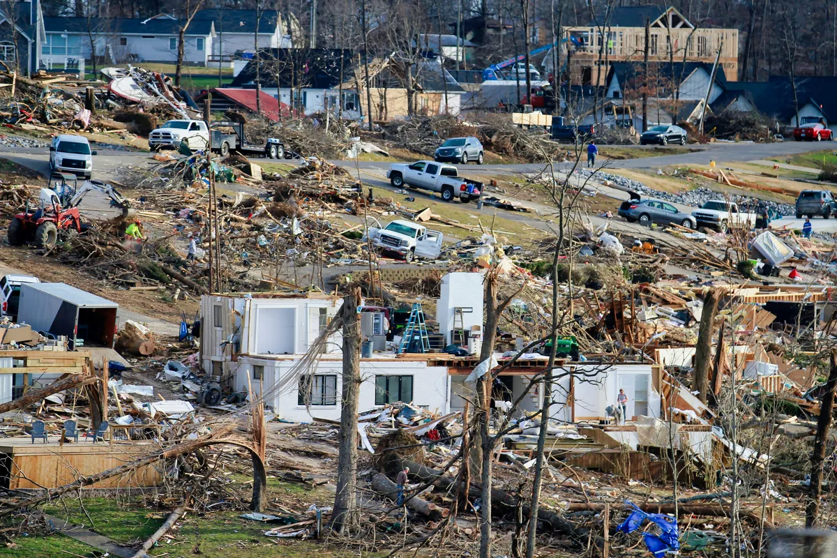 Green Bay WI Storm debris cleanup