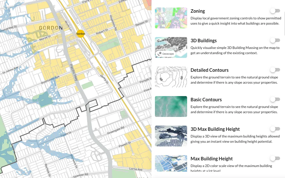buyers agent reviewing NSW zoning map