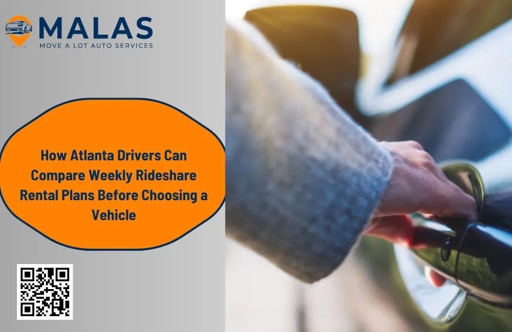 How Atlanta Drivers Can Compare Weekly Rideshare Rental Plans Before Choosing a Vehicle
