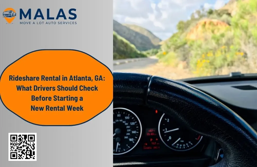Rideshare Rental in Atlanta, GA: What Drivers Should Check Before Starting a New Rental Week