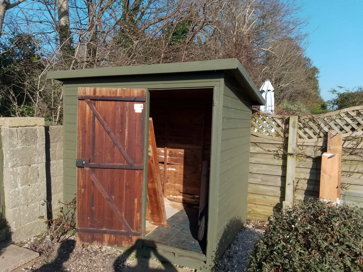 before shed dismantle & disposal in hove