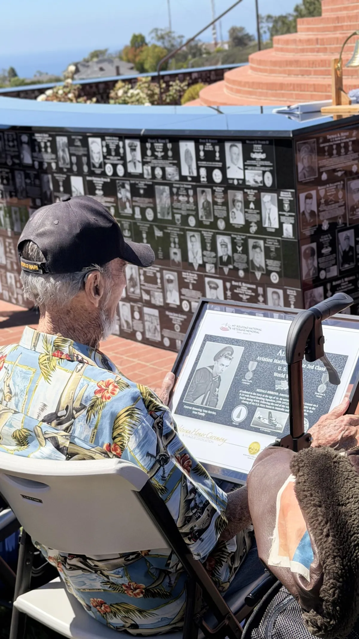 A Life of Service, Etched in Stone: Honoring 99-Year-Old WWII Veteran Al Hansen at Mt. Soledad