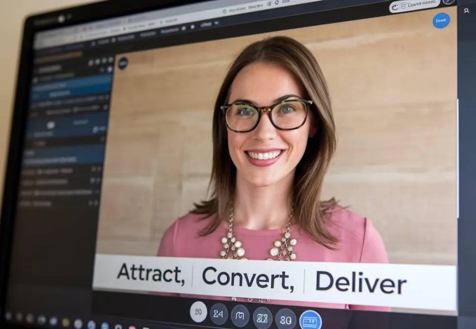 Attract, convert, deliver