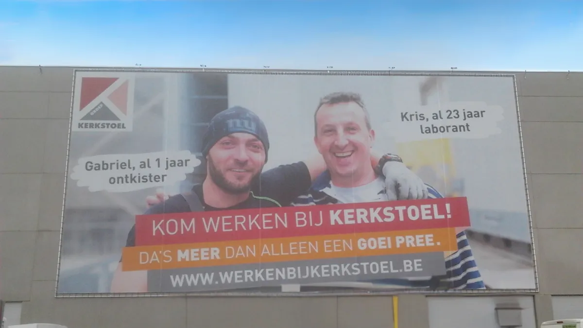 Direct verlichte doosletters Sint-Jan