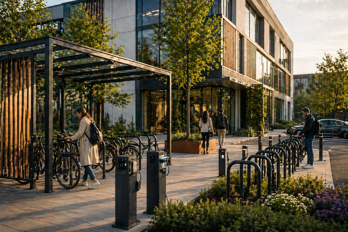 Fietsparkeren integreren in een nieuwbouwproject: aandachtspunten voor architecten