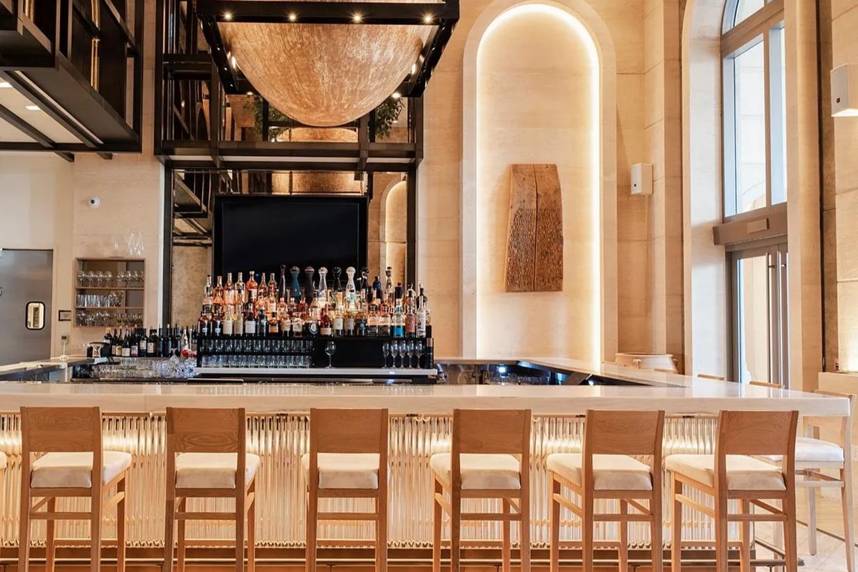 Estates of Acqualina Bar Counter
