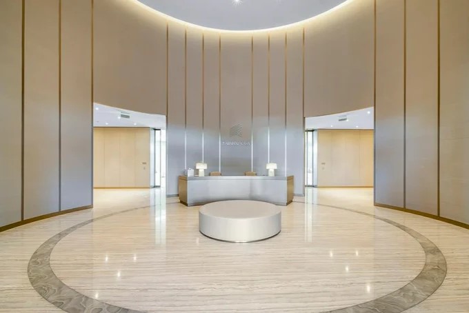 The Armani Tower Lobby