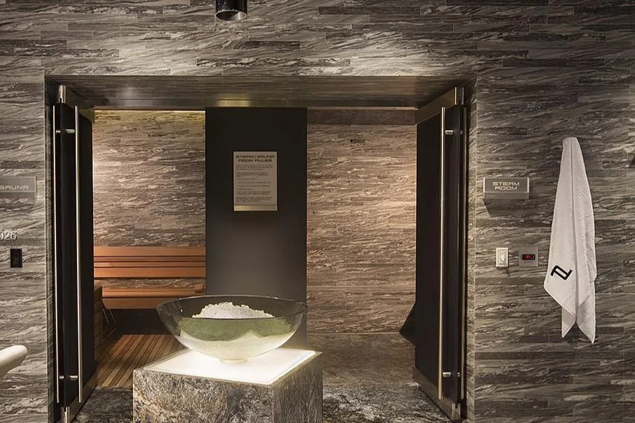 Porsche Design Tower Steam Room