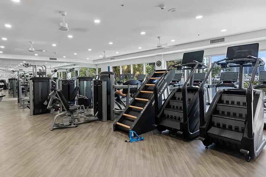 Aventura Marina One | Fitness Room