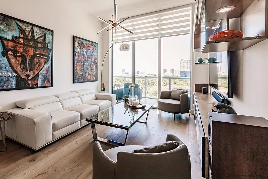 Uptown Marina Lofts Living Area
