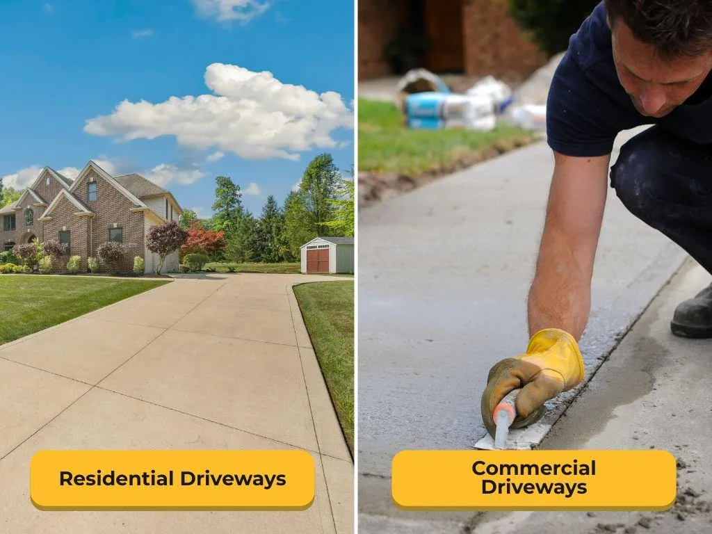 common driveway types