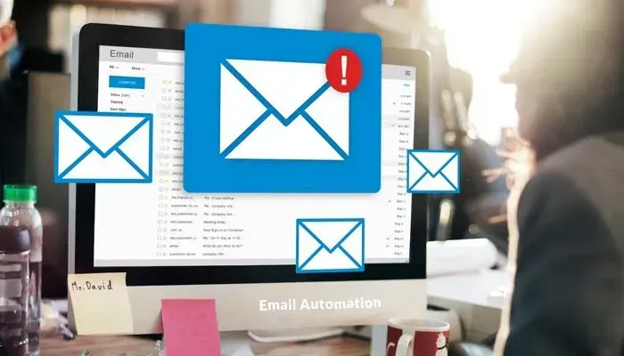 Email campaign design icon for healthcare email marketing