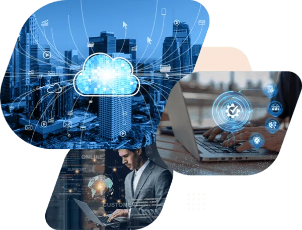 Hands holding phones with chat bubbles for patient engagement