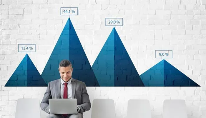 Hand with tablet showing website loading speed for healthcare SEO