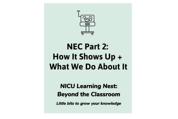 NEC Signs and Symptoms
