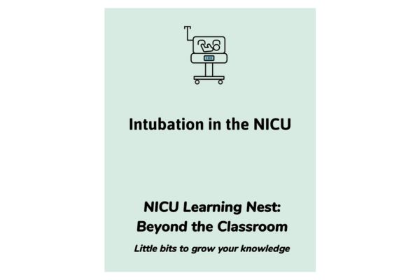 Intubation in the NICU