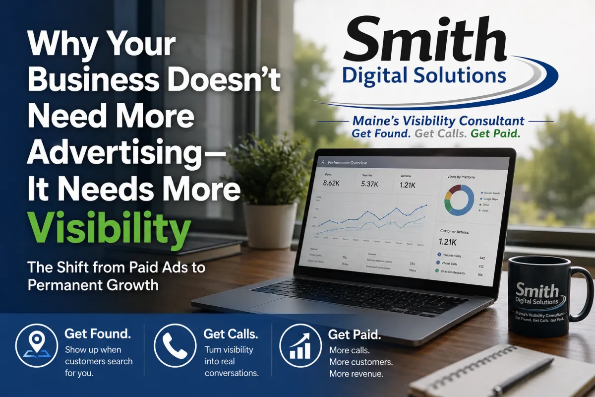 Why Your Business Doesn't Need More Advertising—It Needs More Visibility