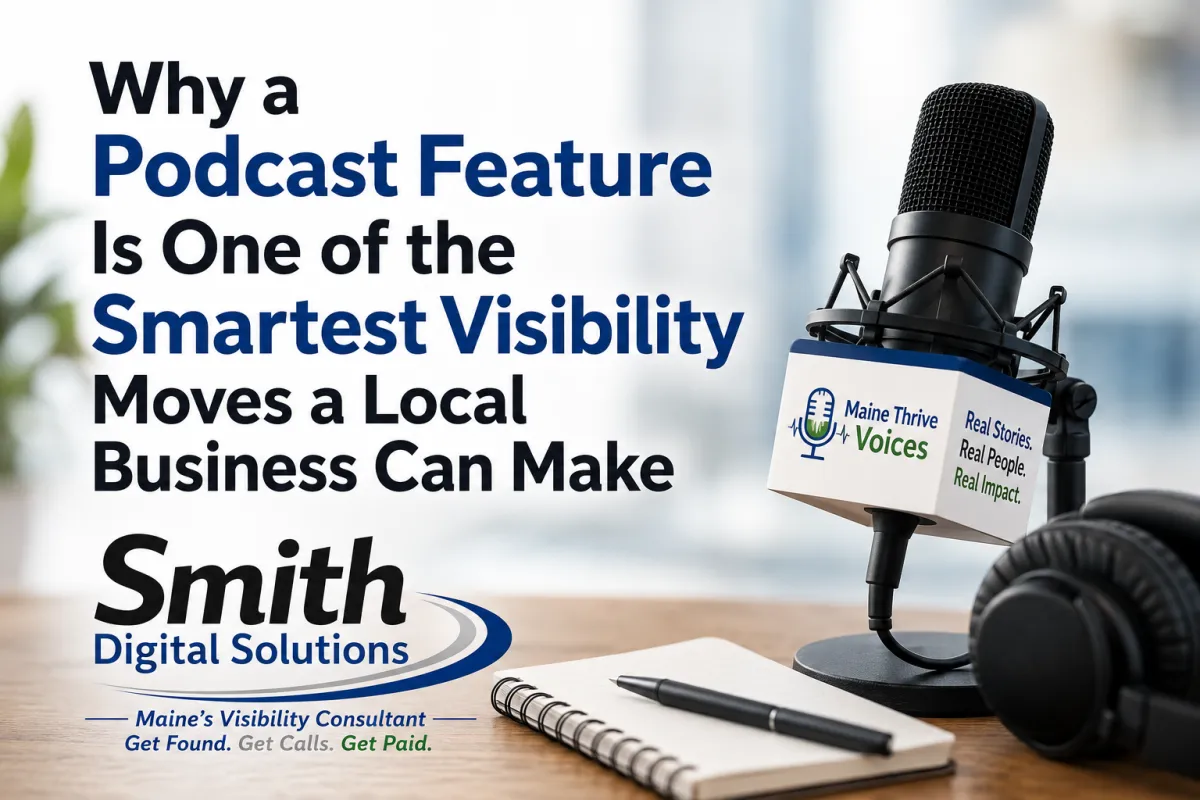 Why a Podcast Feature Is One of the Smartest Visibility Moves a Local Business Can Make