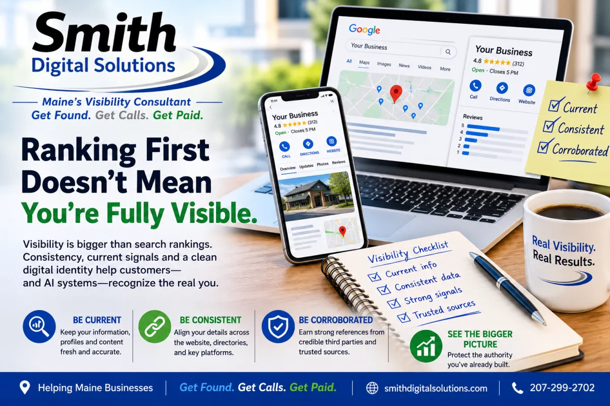 Your Business Can Rank Well and Still Have a Visibility Problem