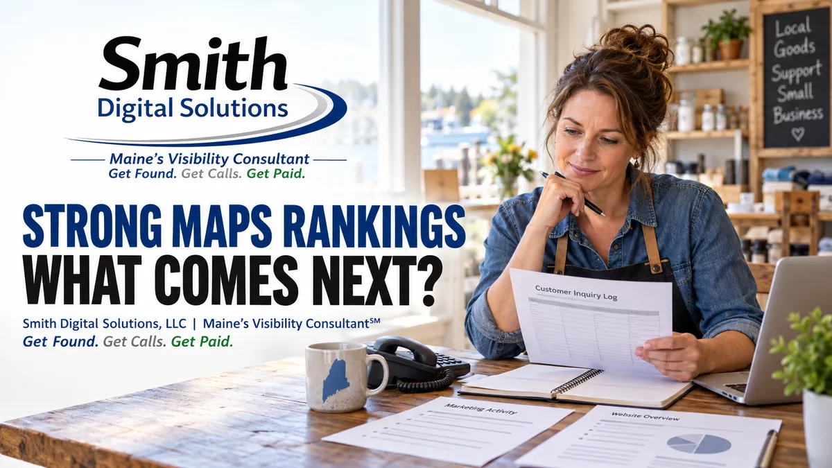 A Strong Google Maps Ranking Is Only One Part of Visibility