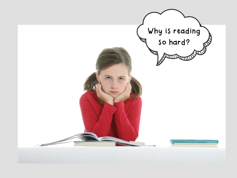 First grade student struggling with reading and needing tutoring support