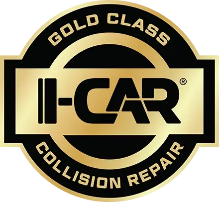 I-CAR Gold Class Collision Repair recognition badge