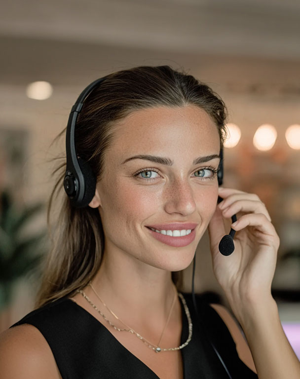 ai voice receptionist Lucy