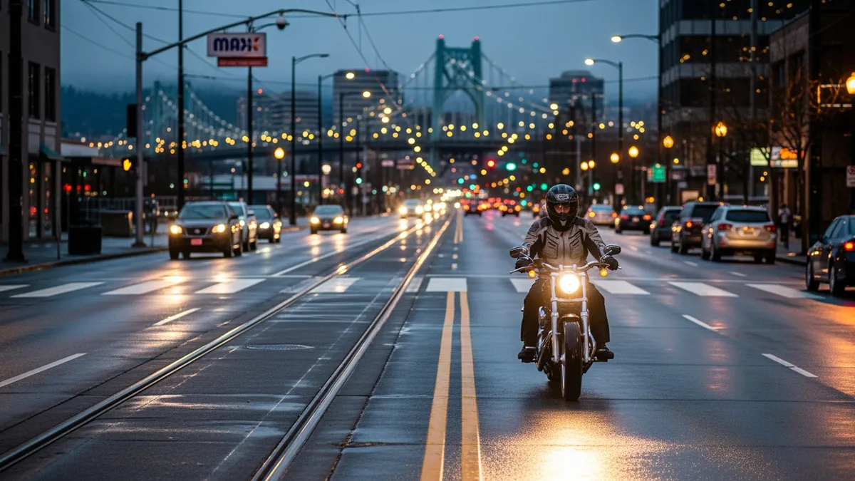 Motorcycle Hit-and-Run in Portland: What to Do and How UM Coverage Helps