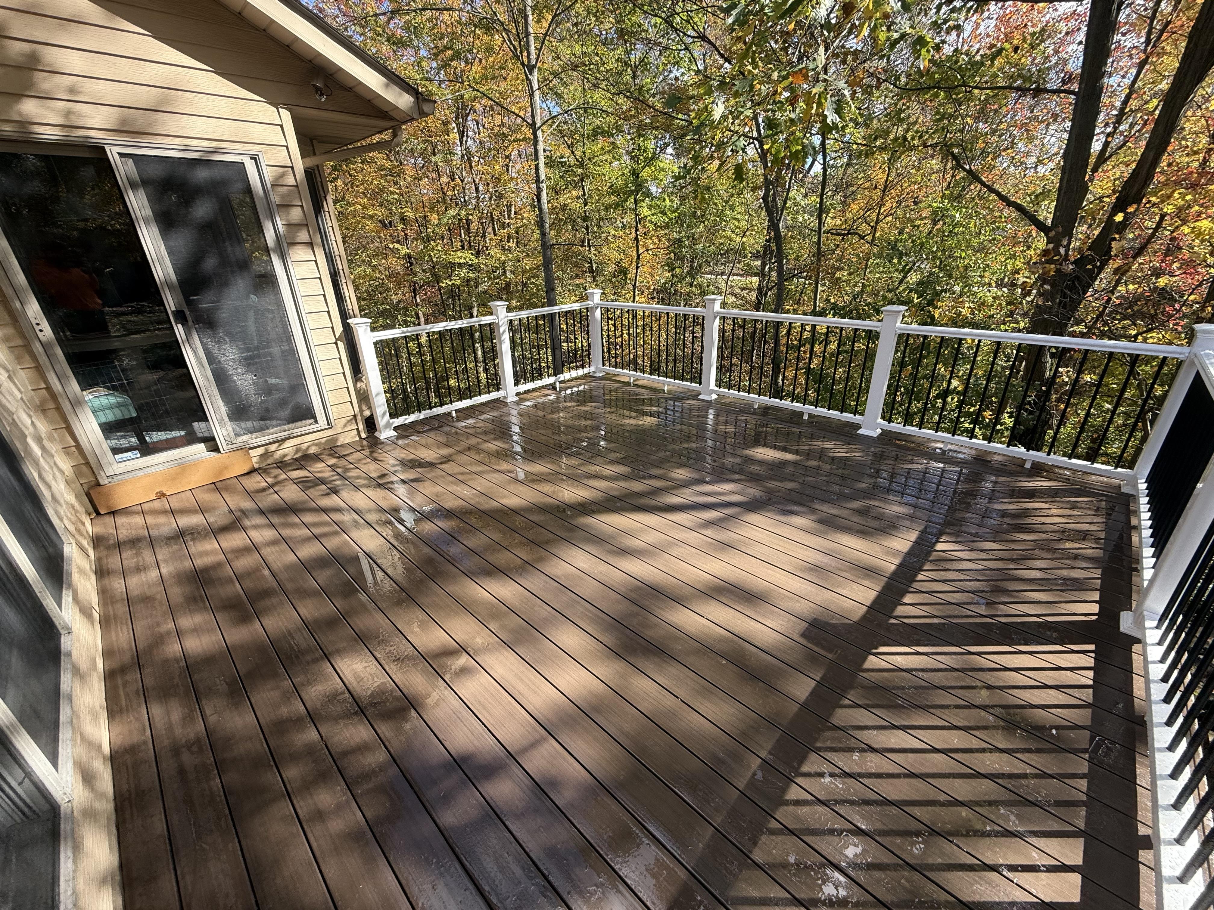 Finished Decks outdoor deck