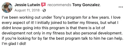 Dad improving fitness and gaining mental clarity through personalized coaching