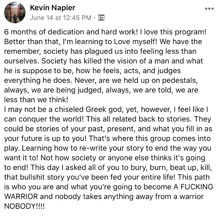 Dad finding self-love through personalized weight loss coaching