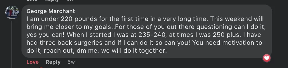 Dad loses 30 pounds and inspires others to start their own transformation