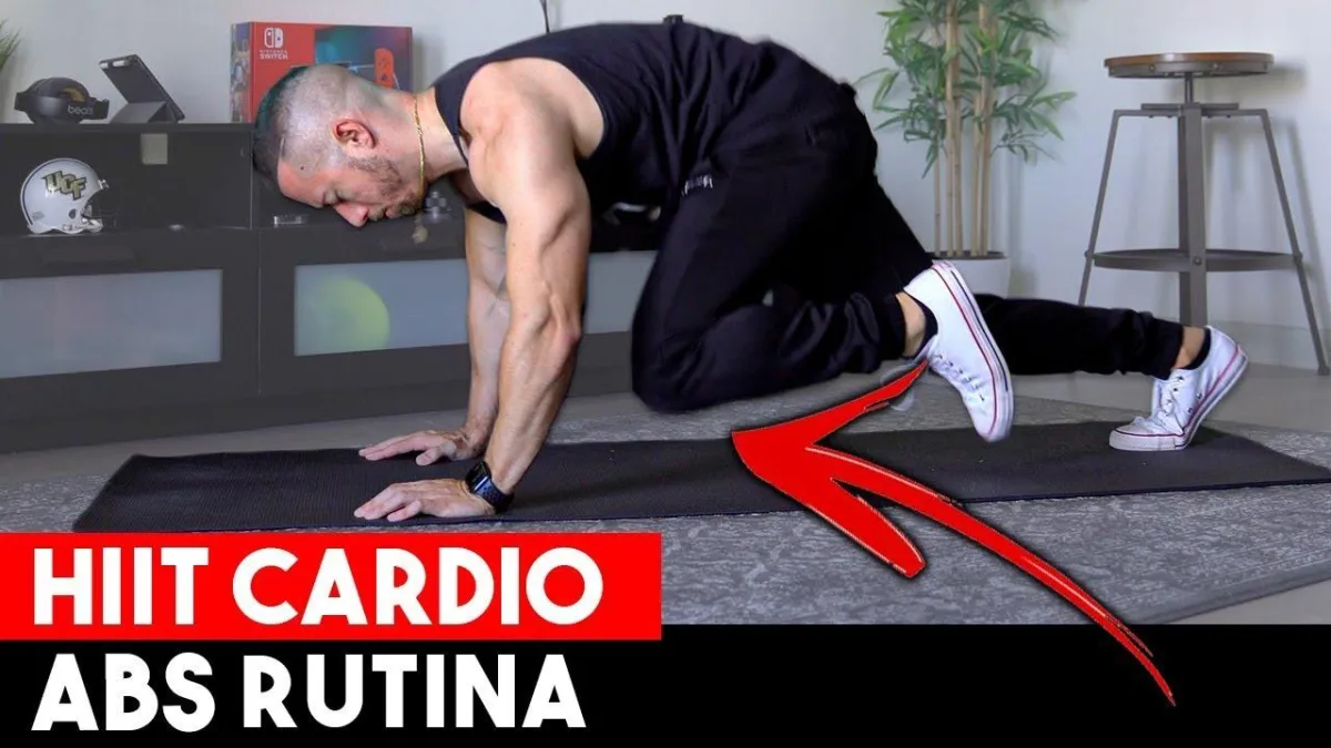 8 Min EJERCICIOS PARA ABS en CASA (Abdomen Bajo) / Rutina de HIIT Cardio