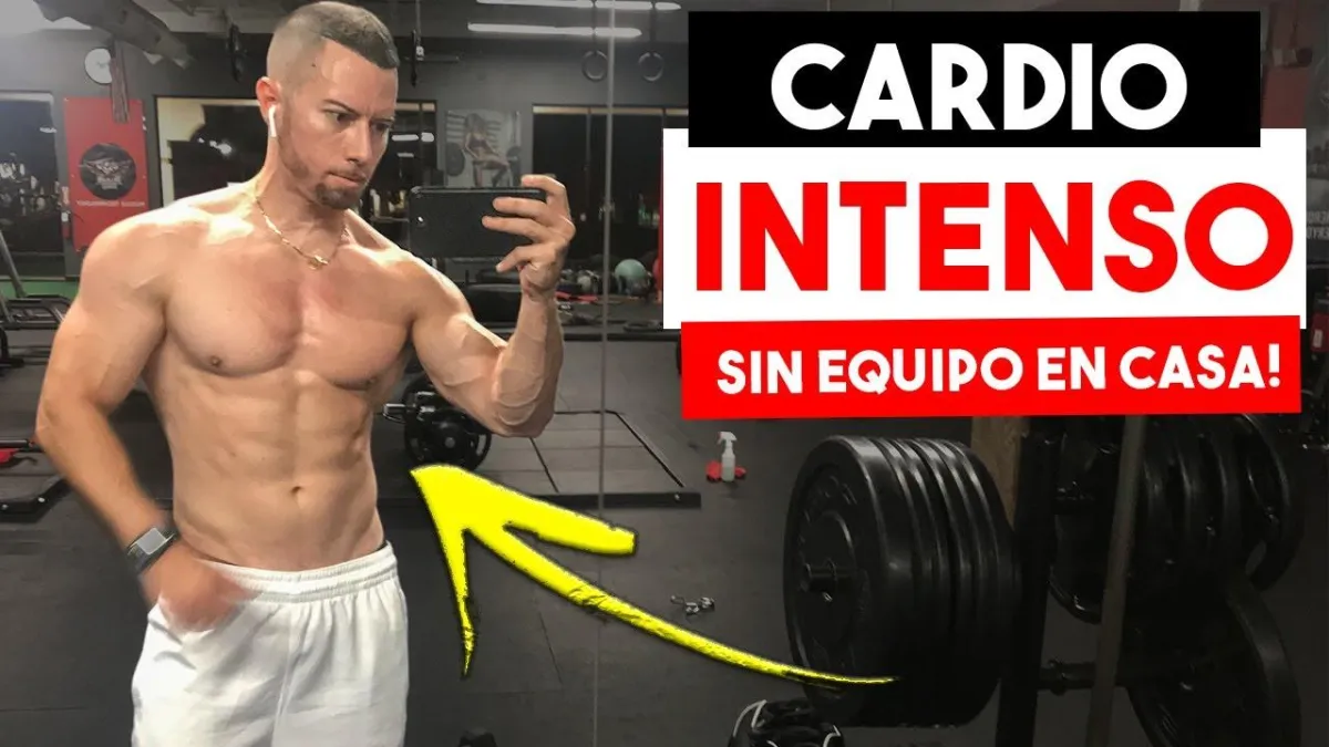 Entrenamiento HIIT (CARDIO INTENSO) para TONIFICAR en casa // PERDER GRASA SIN EQUIPO (9 MIN)