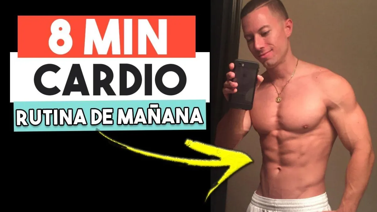 8 MINUTOS DE CARDIO PARA QUEMAR GRASA EN CASA | Rutina de Mañana (EN CUARENTENA)