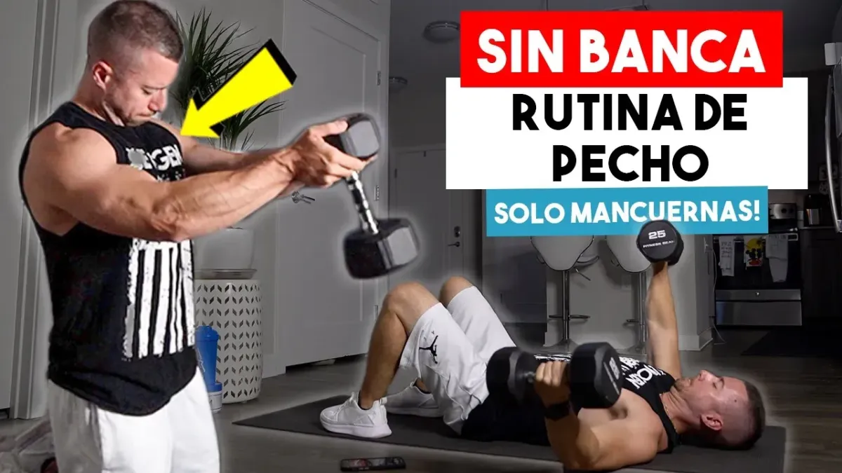 RUTINA DE PECHO // SOLO MANCUERNAS // Los Mejores Ejercicios de Pecho (27 Minutos Para Marcarte!)
