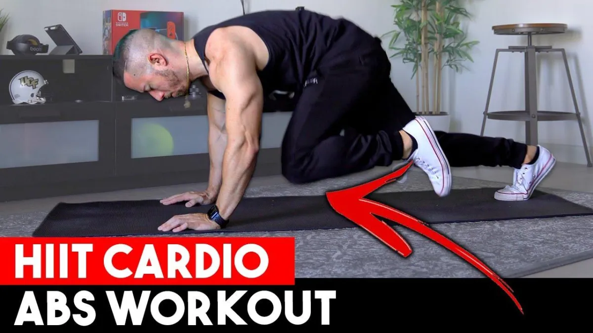 8 Min EJERCICIOS PARA ABS en CASA (Abdomen Bajo) / Rutina de HIIT Cardio