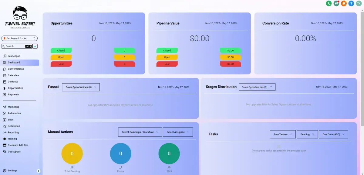 Dashboard