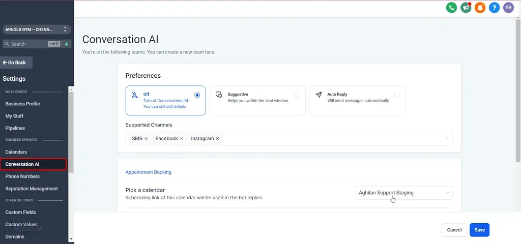 Conversation AI