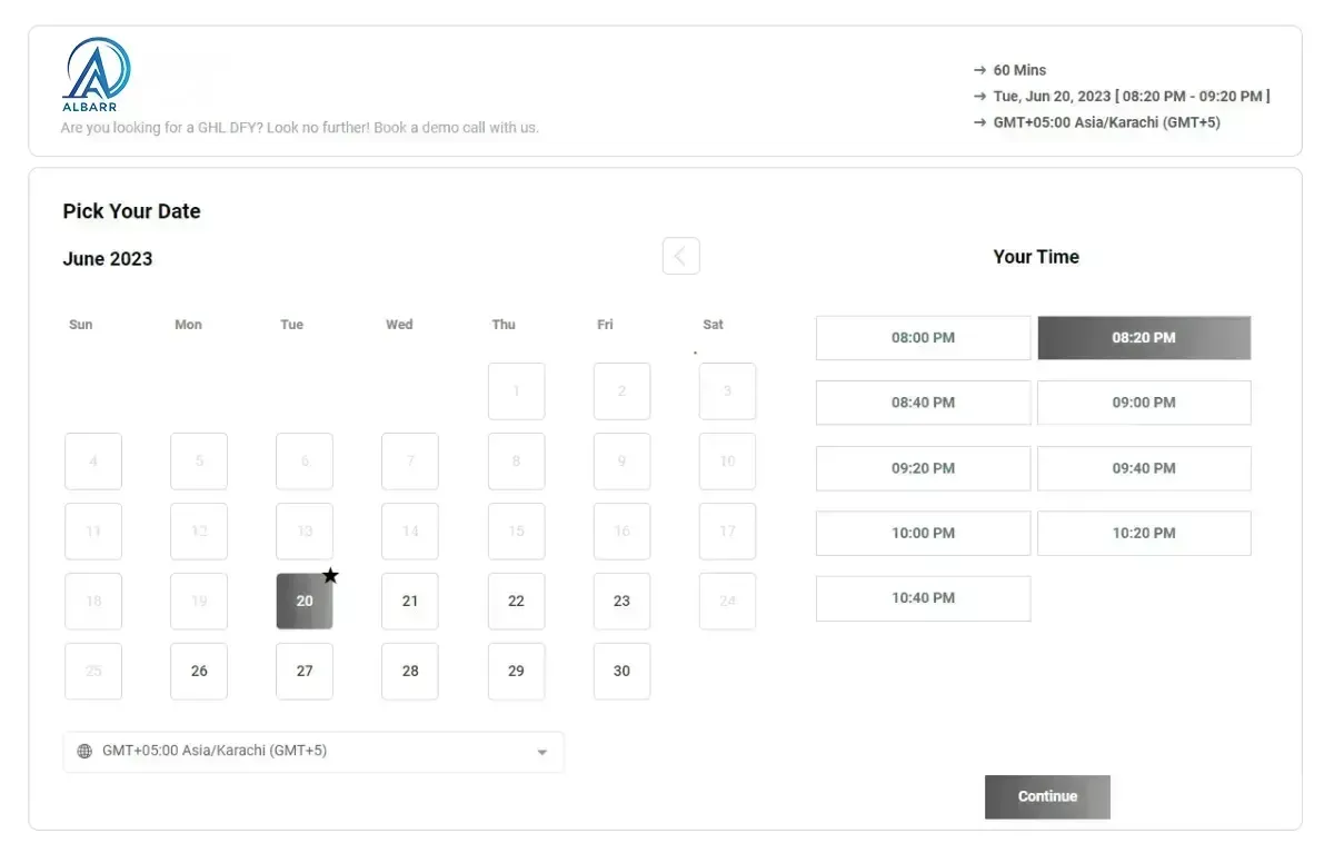 Calendar