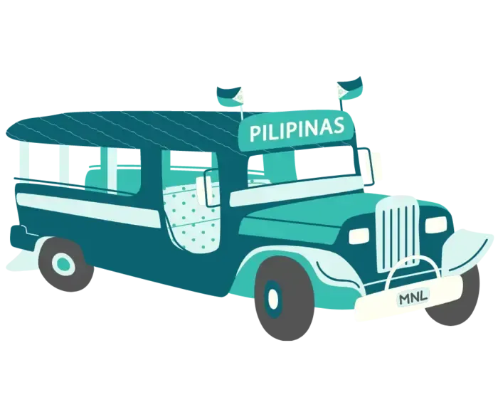 Jeepney in philippines symbolizes where medical virtual assistants located