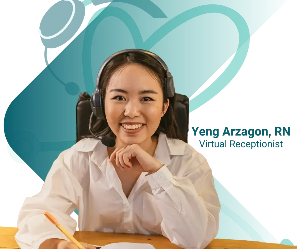 Woman working as Healthcare Virtual Receptionist