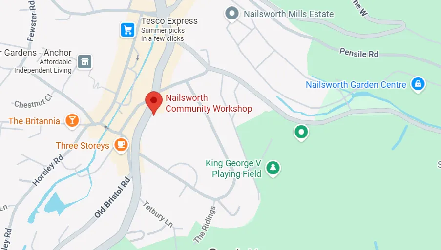 Nailsworth Community Workshop food box collection