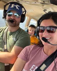 family in small plane