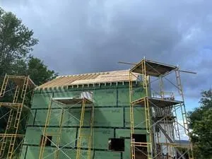 New construction in Burlington
