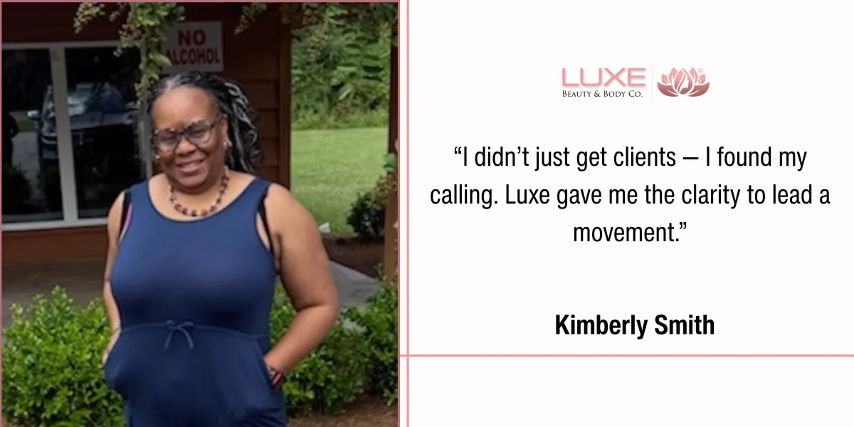 Luxe Beauty & Body Co. testimonial highlighting business growth and clarity through Confident Pricing.