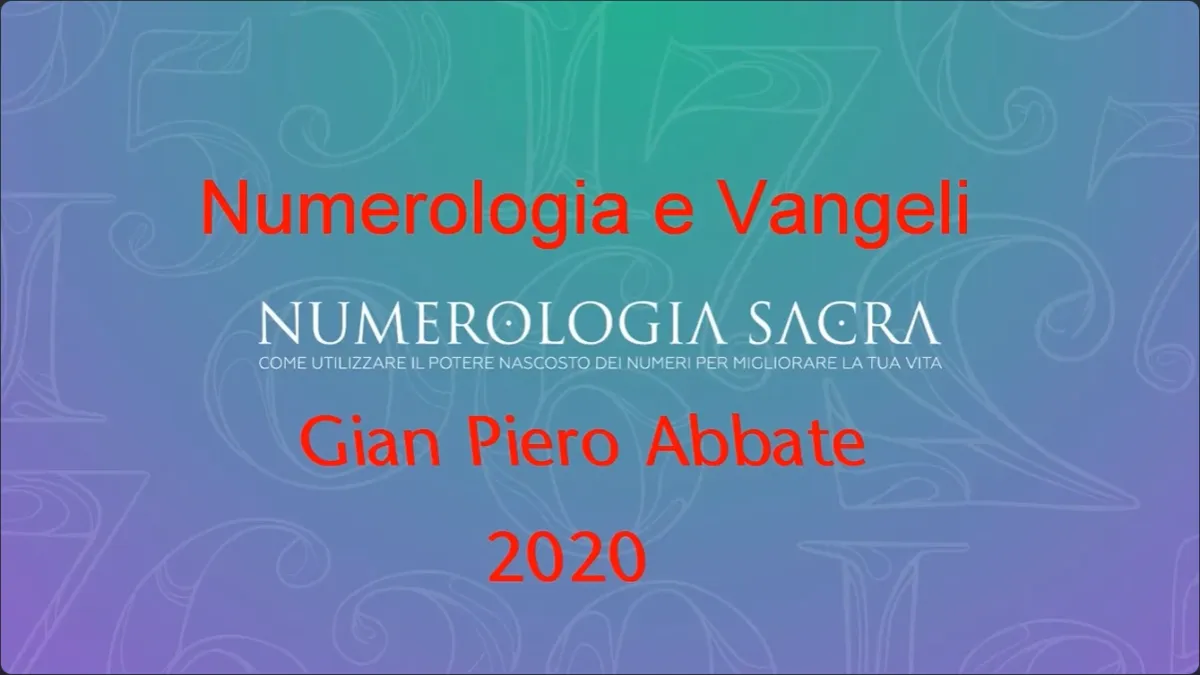 Playlist Numerologia e Vangeli